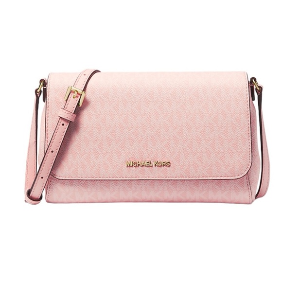 Micheal Kors Medium Logo Convertible Crossbody Bag - Picture 2 of 4